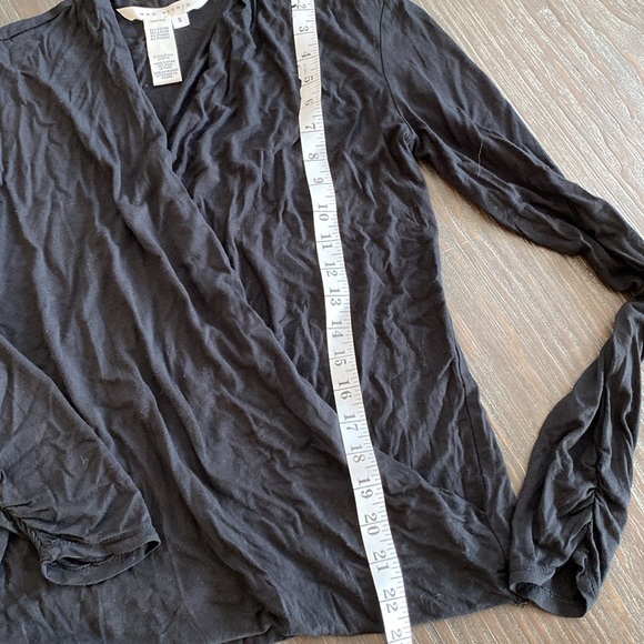 Max Studio ladies crossover top in black size Small - Picture 8 of 8
